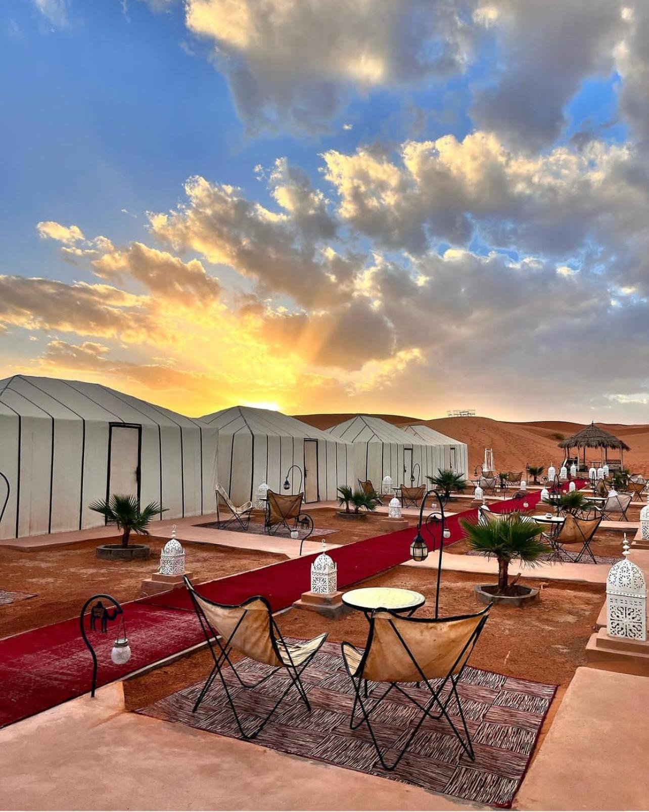 מלון מרזאוגה Luxury Camp Of Dar Morocco מראה חיצוני תמונה